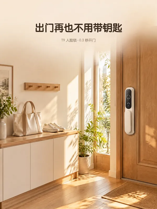 真实生成的小红书封面:出门再也不用带钥匙